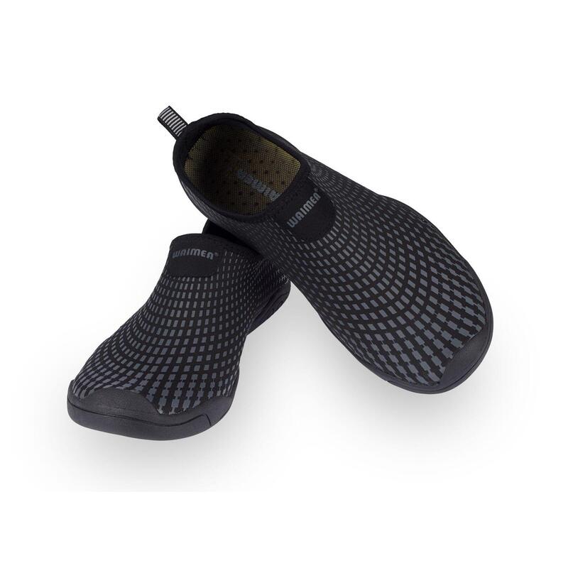 Pantofi Aqua Flux Blacktip 4700, Lycra, talpă TPR permeabilă, Negru EU 41