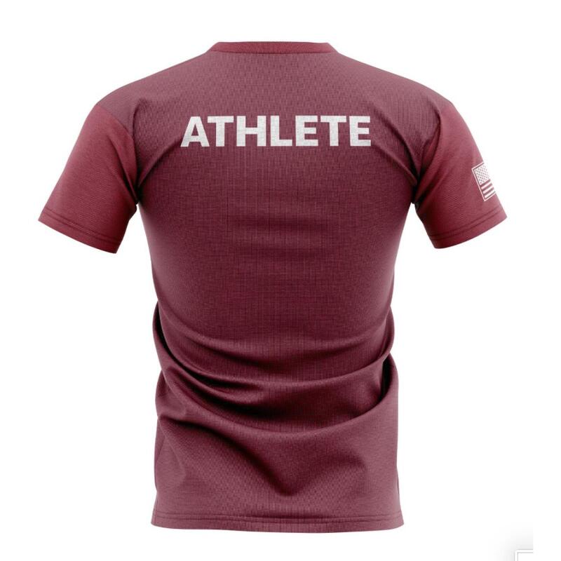 Camiseta Elitex Training Athlete Basic 2.0 Rojo
