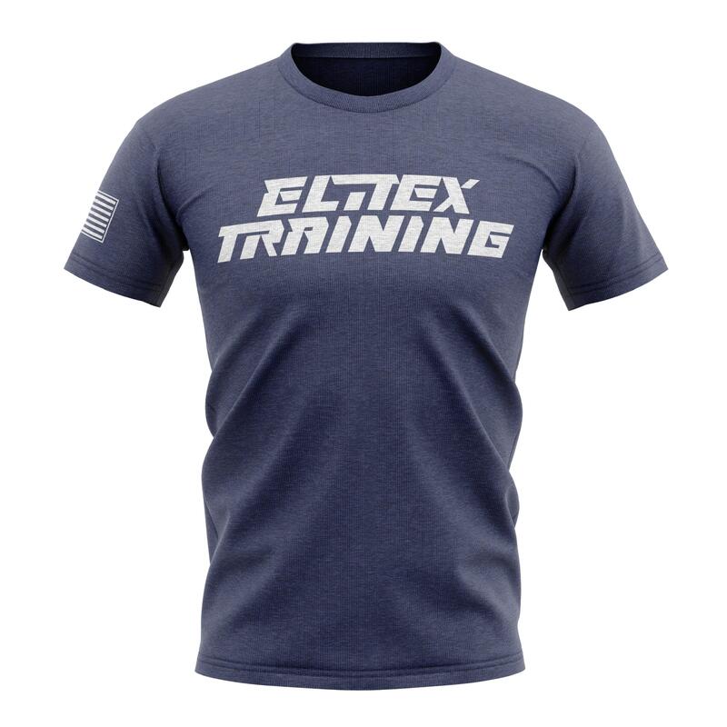 Camiseta Elitex Training Athlete Basic 2.0 Azul