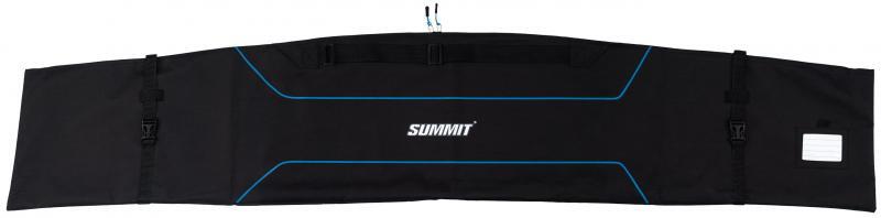 SUMMIT Waterafstotende skitas large - 190x40x31 cm - zwart/blauw