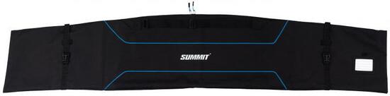 Wasserabweisende Skitasche groß - 190 x 40 x 31 cm - schwarz/blau