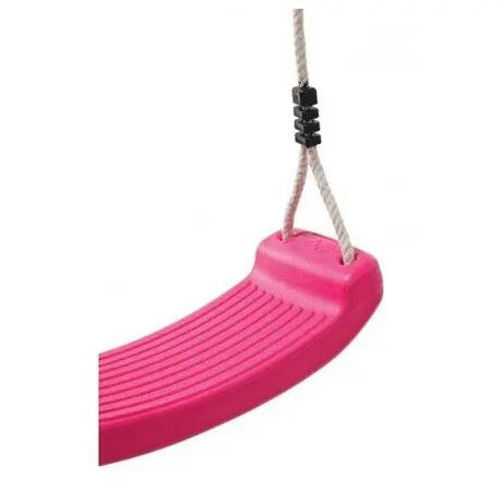 Kbt Schaukelsitz aus geblasenem Kunststoff PP-Seil Rosa 2/3