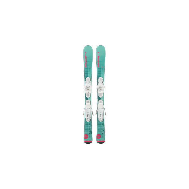 Pack De Ski Starr + Fixations Jrs El 4.5 Garçon