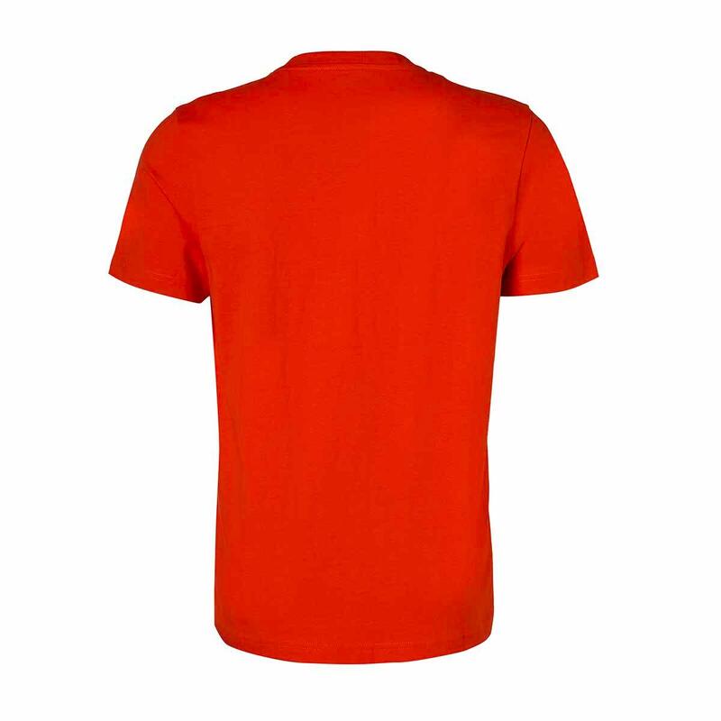 T-shirt manches courtes homme Cafers rouge