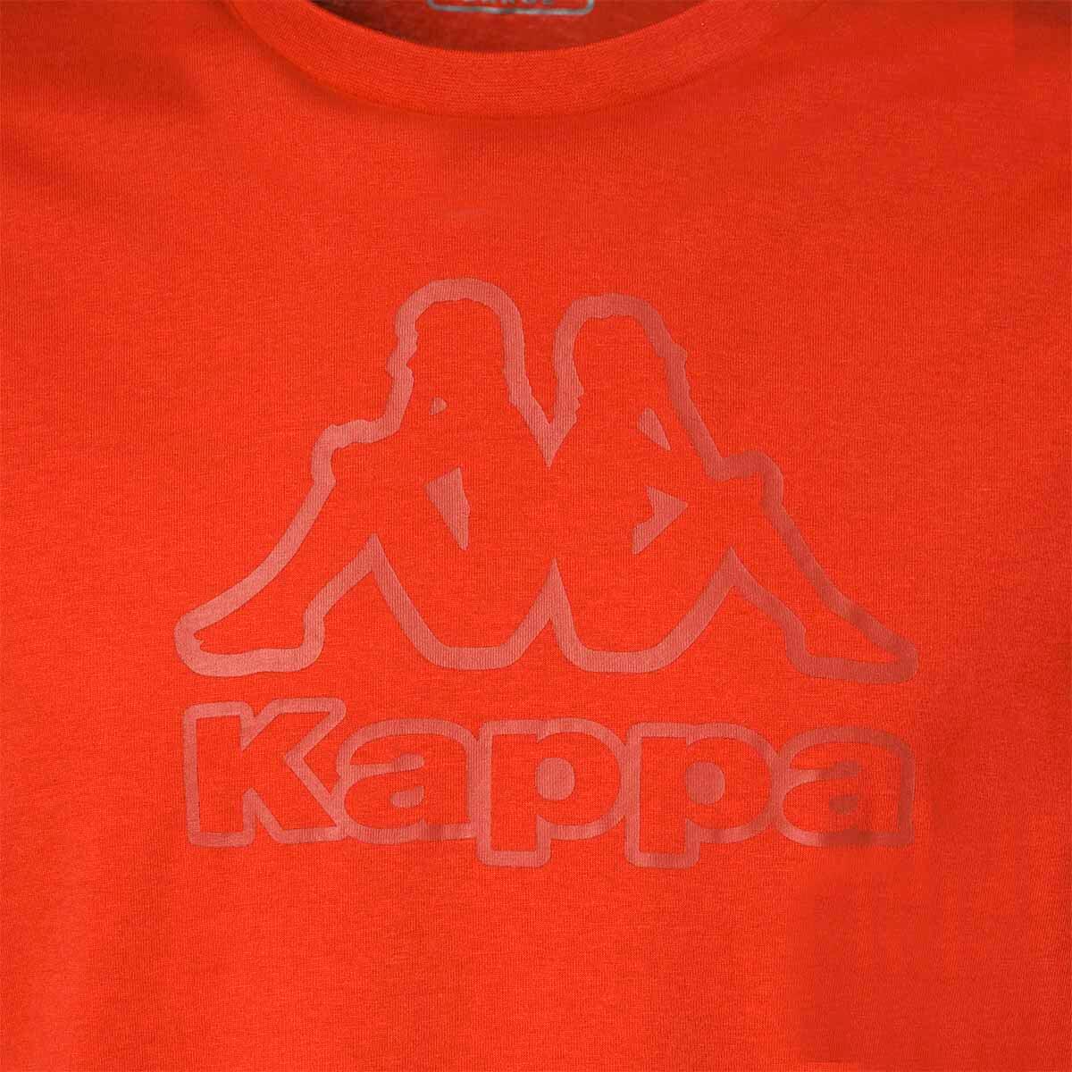 T-shirt manches courtes garçon Cremy rouge 3/4