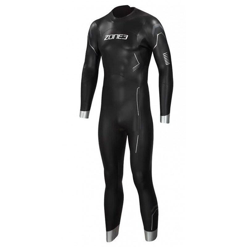 2024 Agile Swim Wetsuit - / Gunmetal 2/7