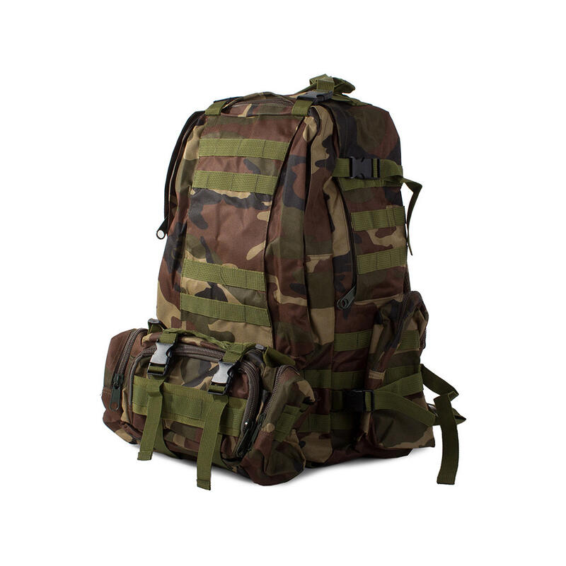 Sac à dos camouflage militaire tactique de survie 48.5L