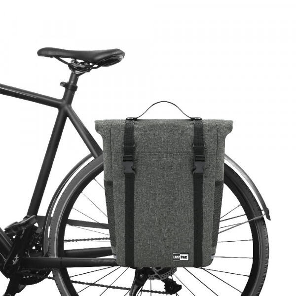 Fietstas Elektrische Fietsen Waterdicht - Donkergrijs - 15L 2/6