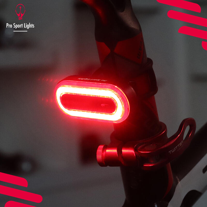 Kit lumière vélo 1800 et 100 Lumen - Performance - phare et feu arrière