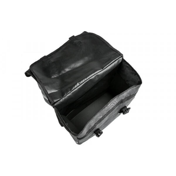 Alforjas dobles impermeables para bicicletas eléctricas - 35L Gris 3/6