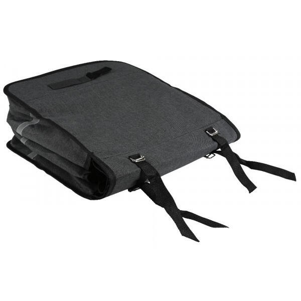 Alforjas dobles impermeables para bicicletas eléctricas - 35L Gris 4/6