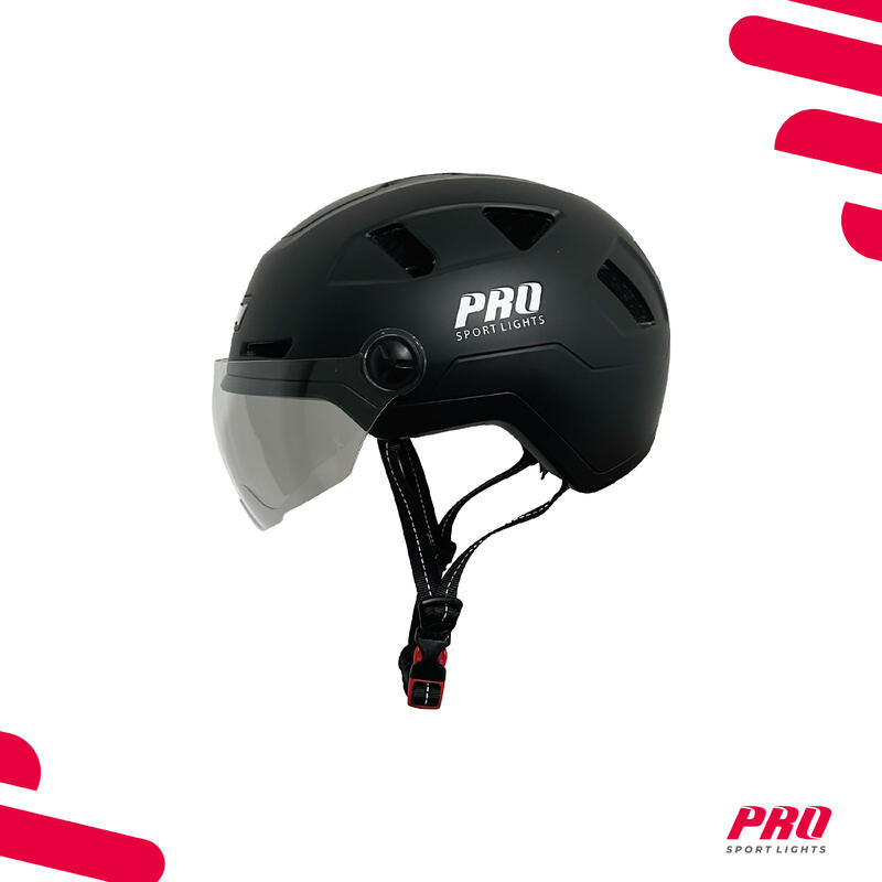 Casque Vélo Mavic Speed City Taille Medium - Avec Visière - Noir Multicolore - Comme Neuf