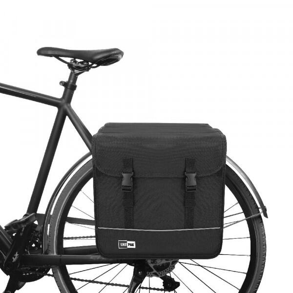 Alforges duplos 35L Preto Bicicleta Elétrica 2/2