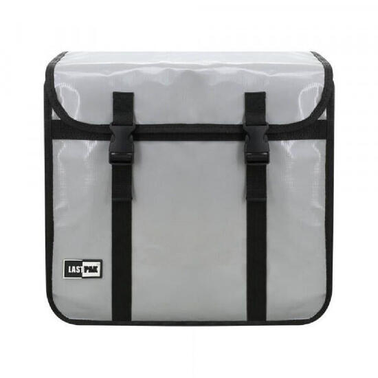 46L Double sacoche grise Sac de vélo pour femmes/hommes Ebike