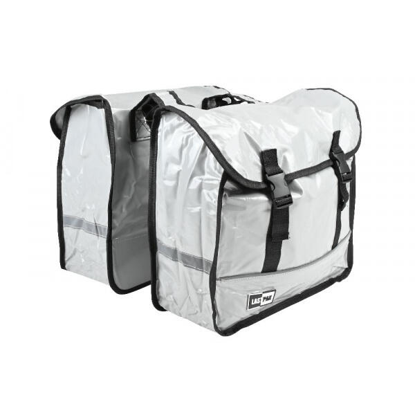 Sacoches Doubles Ebike Vélo De Ville 35 Litres - Gris 3/7