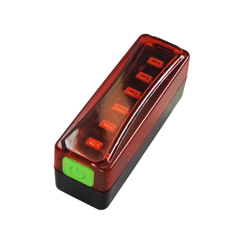 Feu arrière rouge pour vélo - Feu arrière LED pour vélo rechargeable par USB