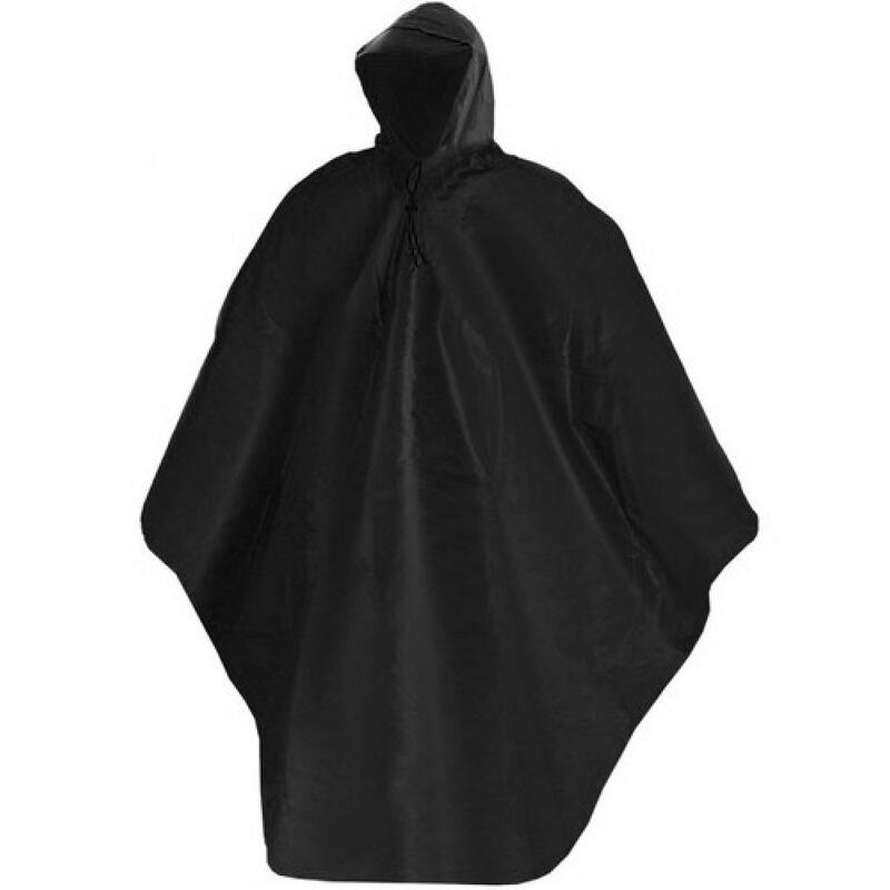 Poncho de pluie Noir Bicycle Hommes/Femmes Taille unique