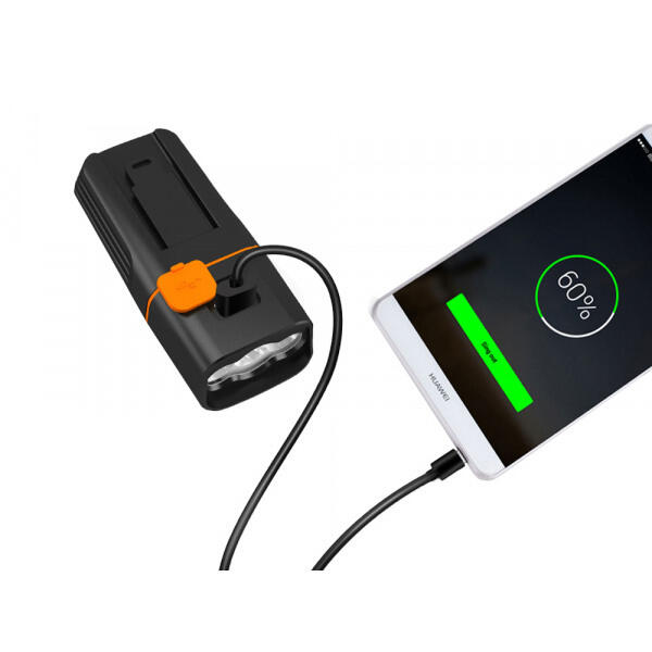 Kit d'éclairage pour vélo Feu arrière et feu avant LED USB rechargeable