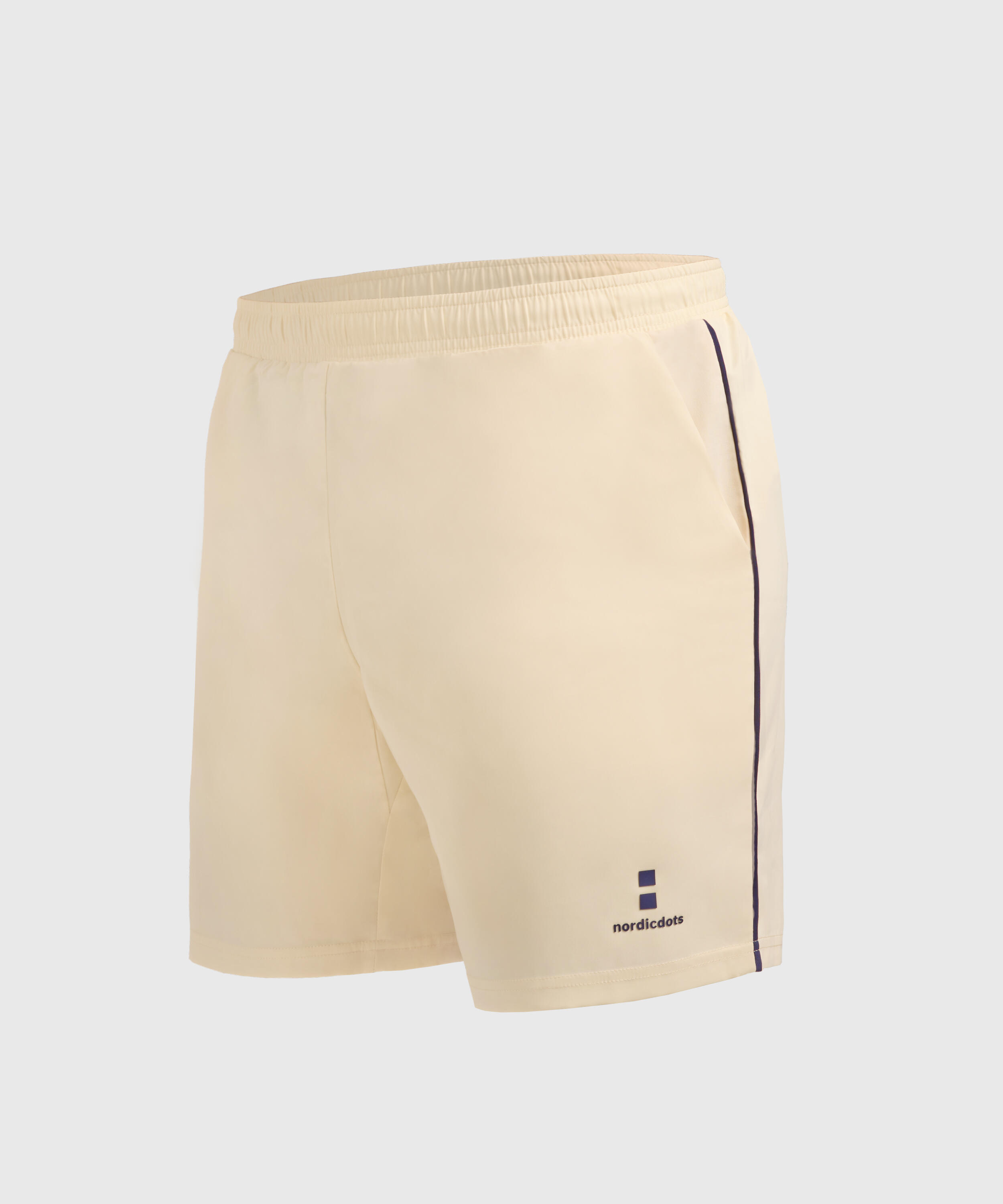 NORDICDOTS Men's Performance Shorts Tennis/Padel Yellow Breeze