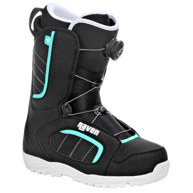 Snowboardschoenen voor dames Diva MOZ Zwart/Mint