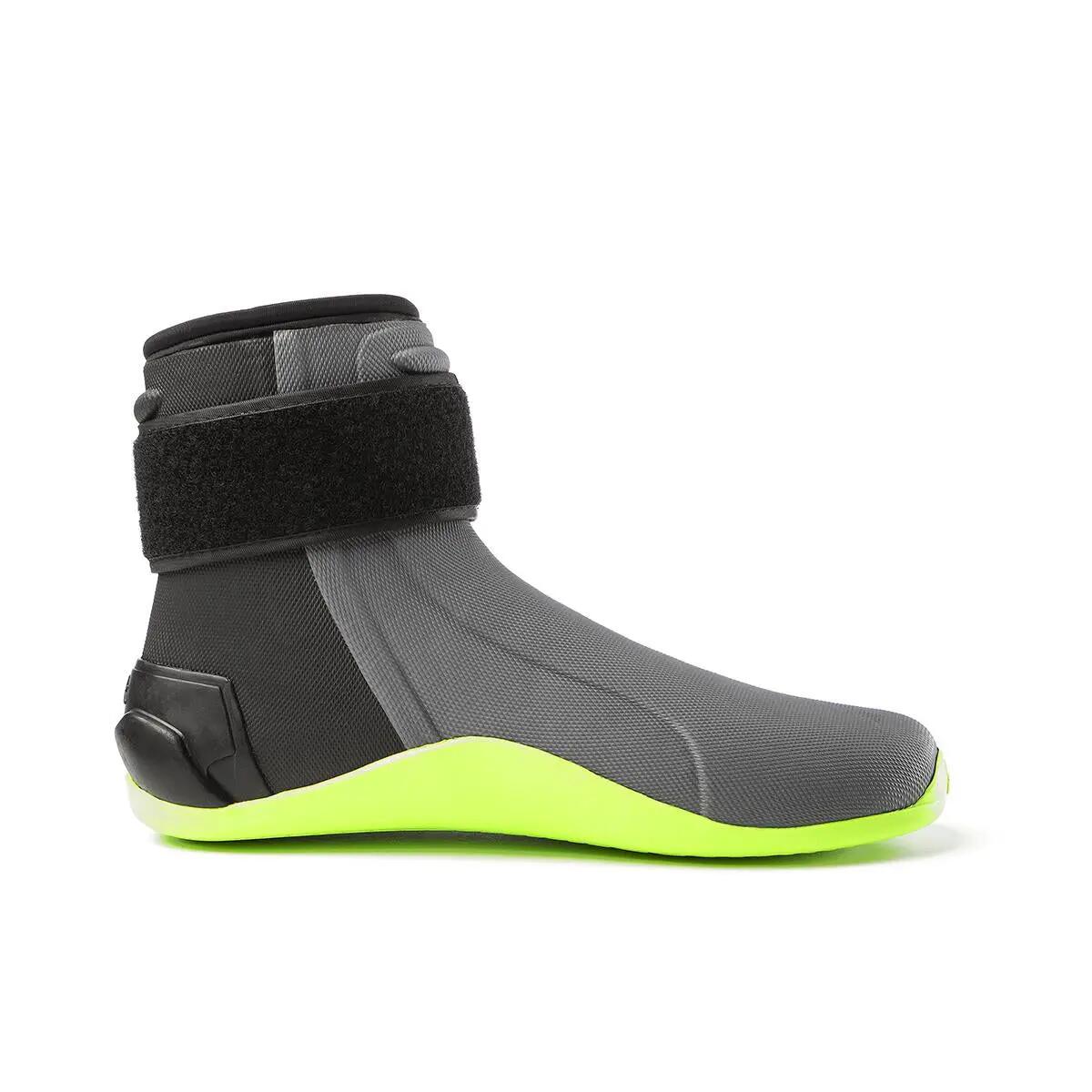 Bota de cano alto 270 para vela, mulher/homem, cinzenta 4/5