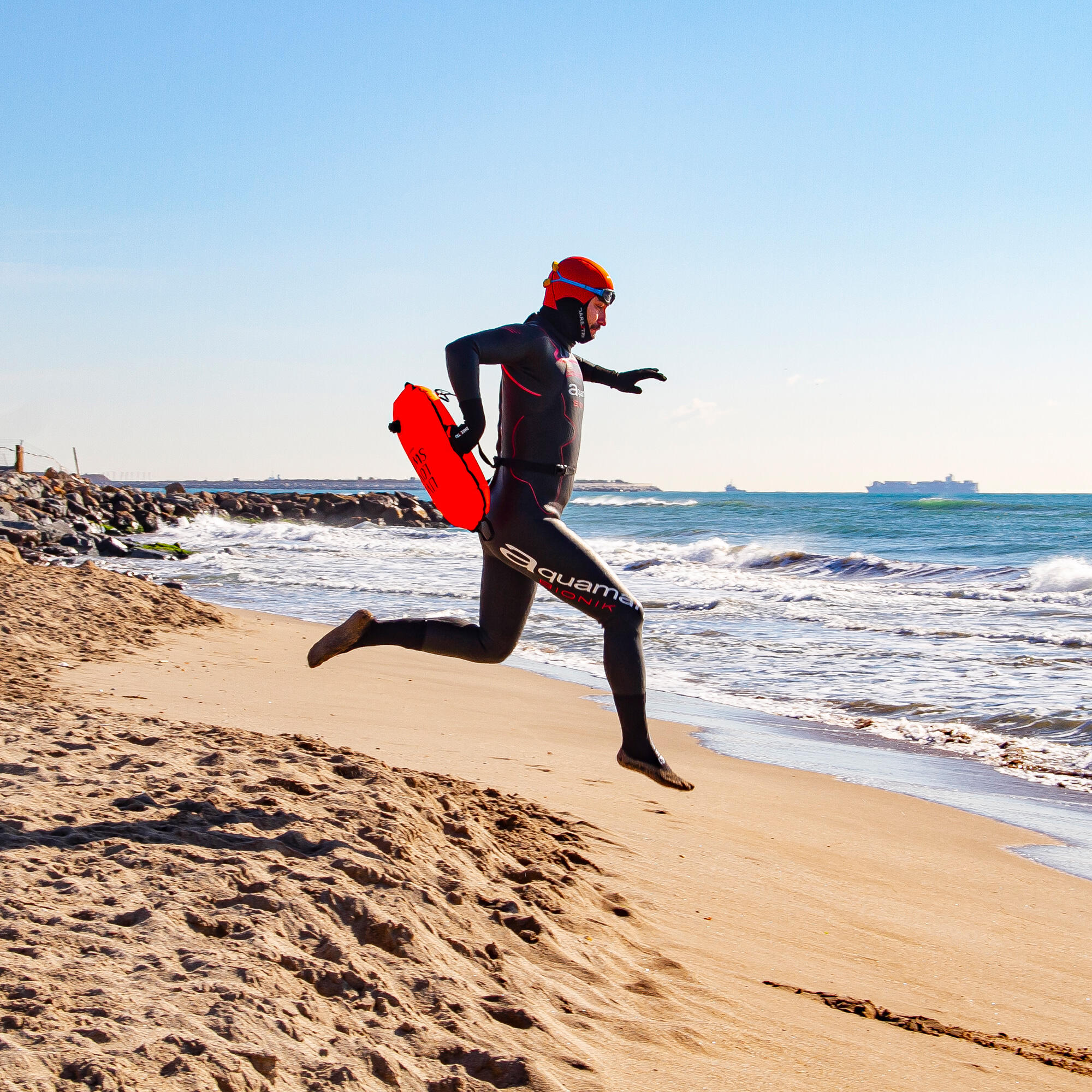 Boa per il nuoto in acque libere Ultralight Buddyswim Rosa 5/7