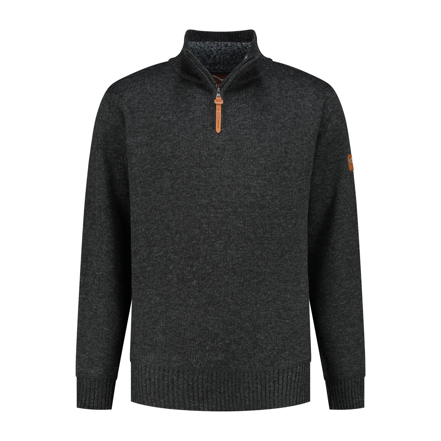Mgo - Mgo Perry Jumper - Pull Chaud En Polaire - Hommes - Pull - Noir - Decathlon