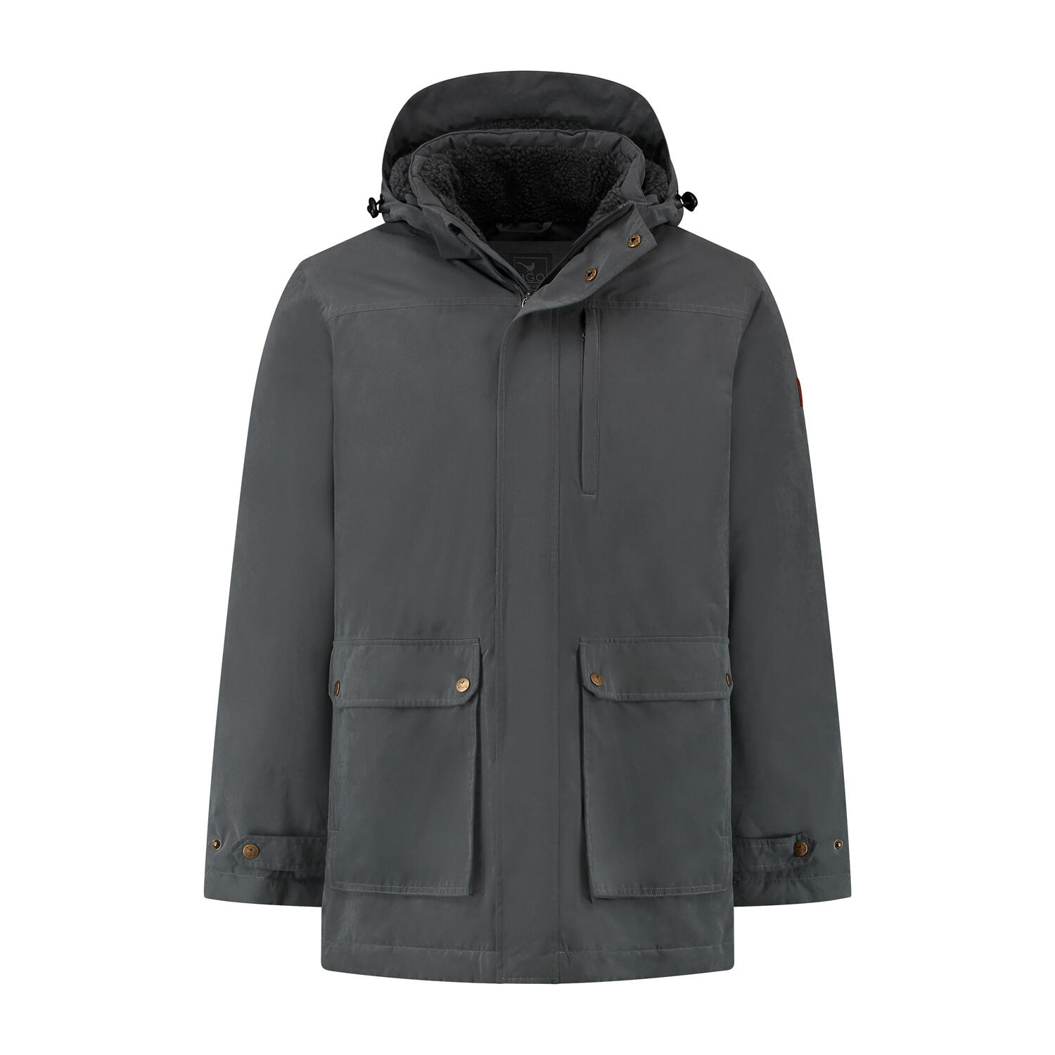 Mgo - Mgo Mason Jacket - Veste De Randonnée Coupe-vent - Hommes - Veste - Gris - 42 M/l - Decathlon