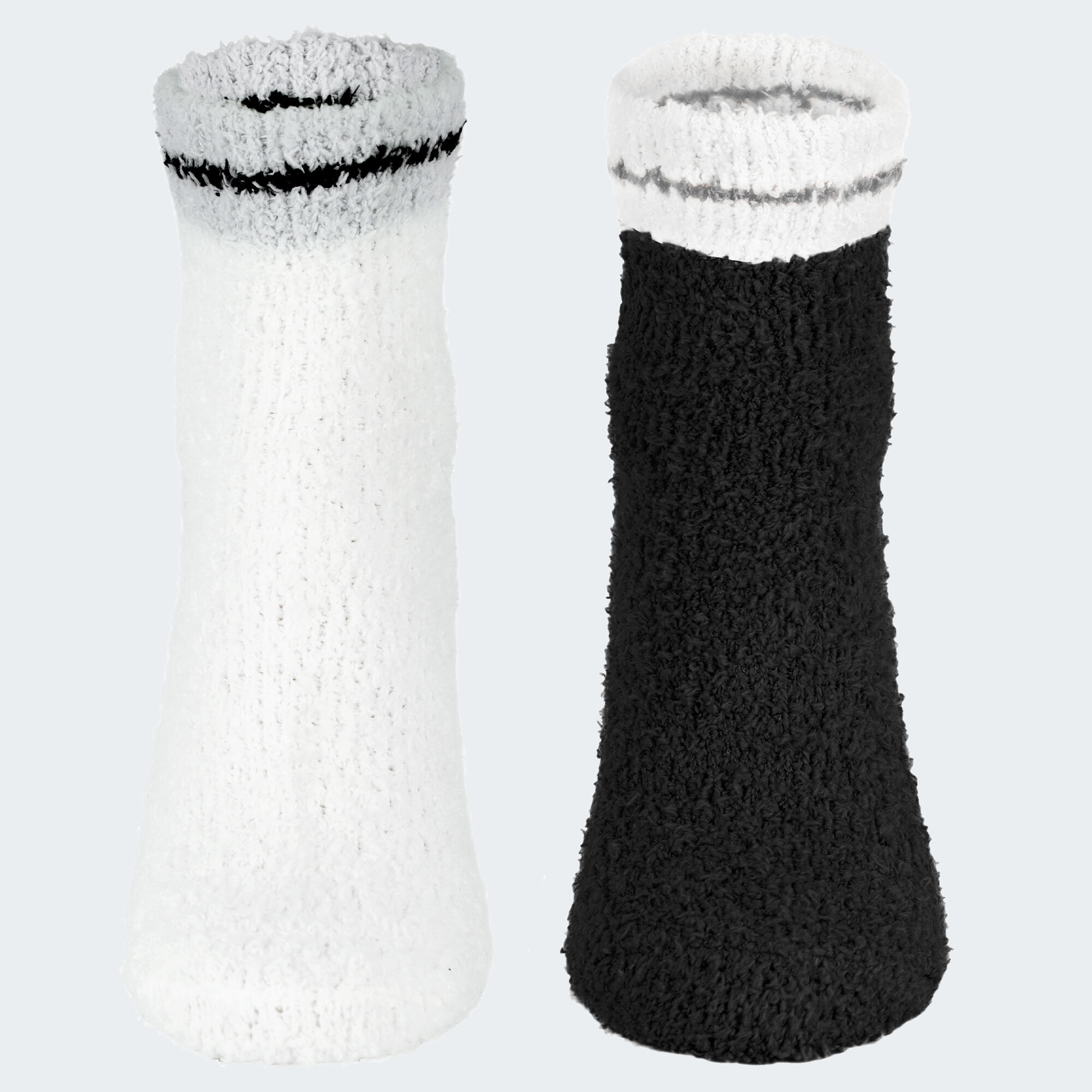 Cozy socks | Women | 2 pairs | One size | Black/White