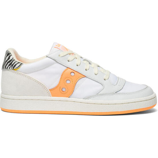 Sneaker Donna Jazz court bco/arancione S60577-3