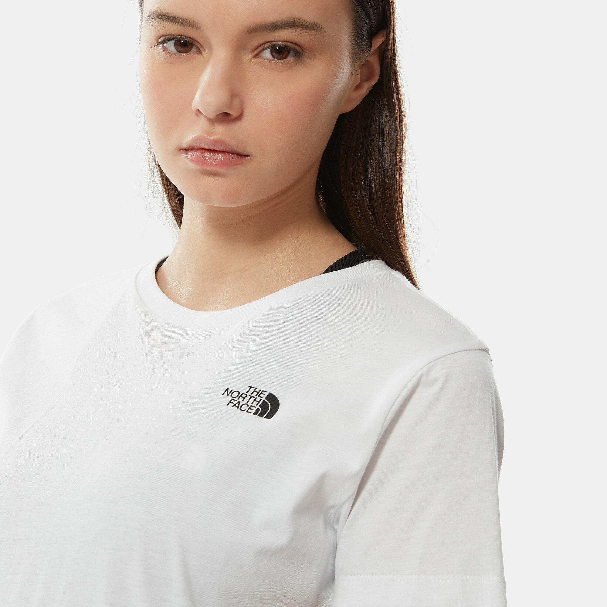 T-Shirt Simple Dome Rozmiar S Bialy - 4T1A-FN4 4/5