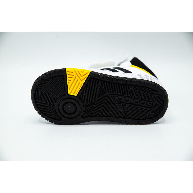 Pantofi sport copii adidas Hoops Mid 3.0 AC, Alb