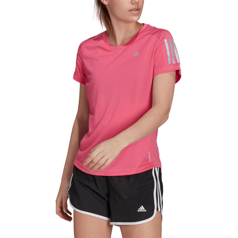 T-shirt adidas Own the Run para mulher