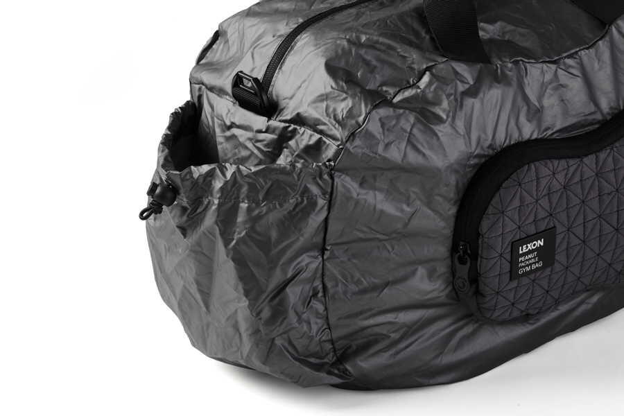 Saco Lexon Peanut Gym Bag gun metal 3/6