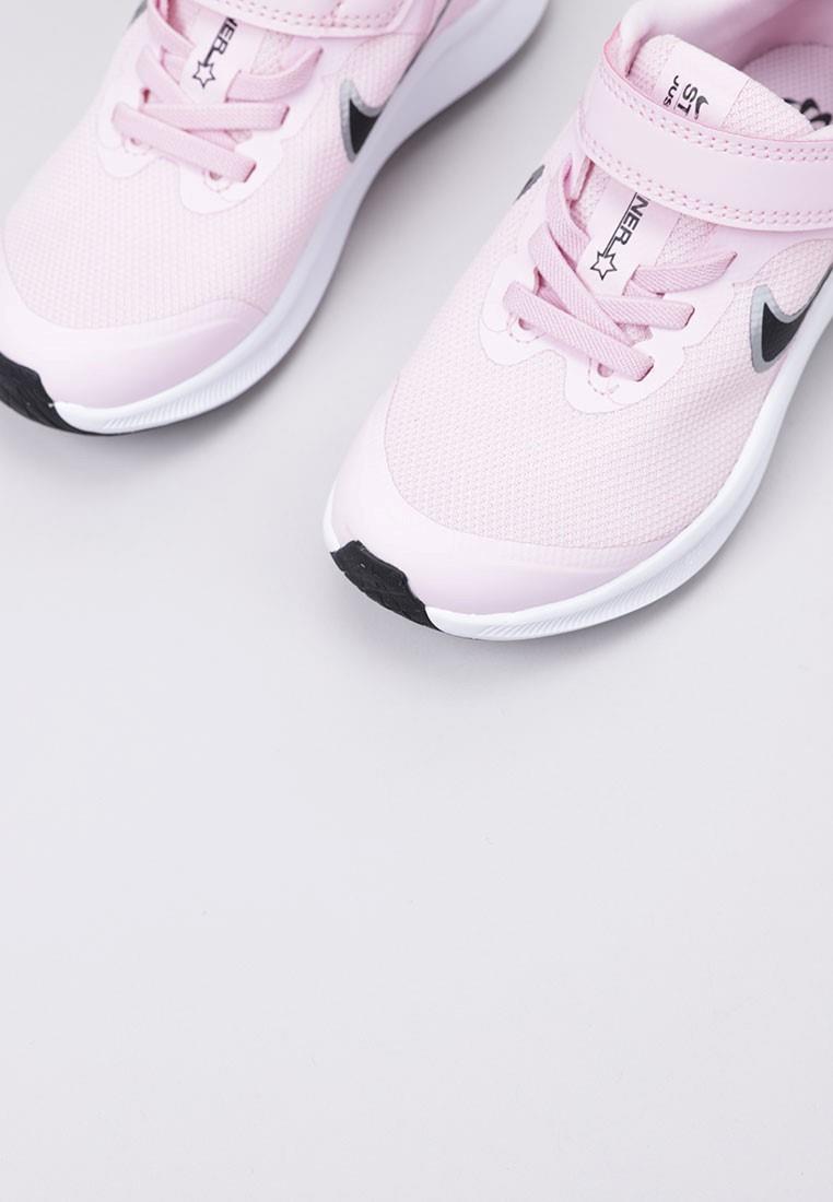 Baskets Nike Modèle Star Runner 3 Little Ki Couleur Rose 3/5