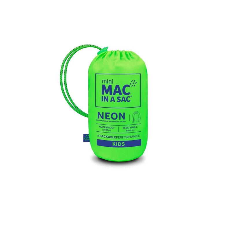 Mac in a Sac - Regenmantel - Neongrün