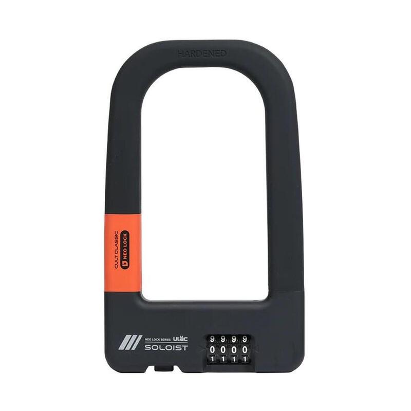 SOLOIST COMBO- A3000 U LOCK - BLACK/ORANGE