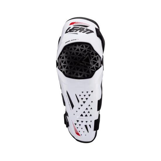 Knee & Shin Guard Dual Axis Pro - White