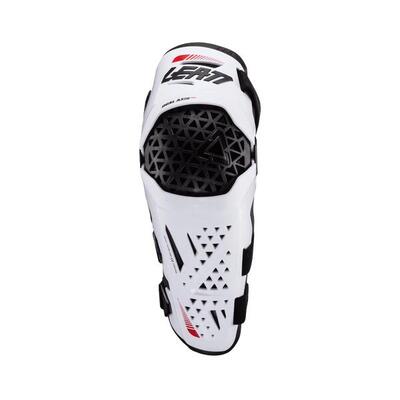 Knie- en scheenbeschermer dual axis pro - wit