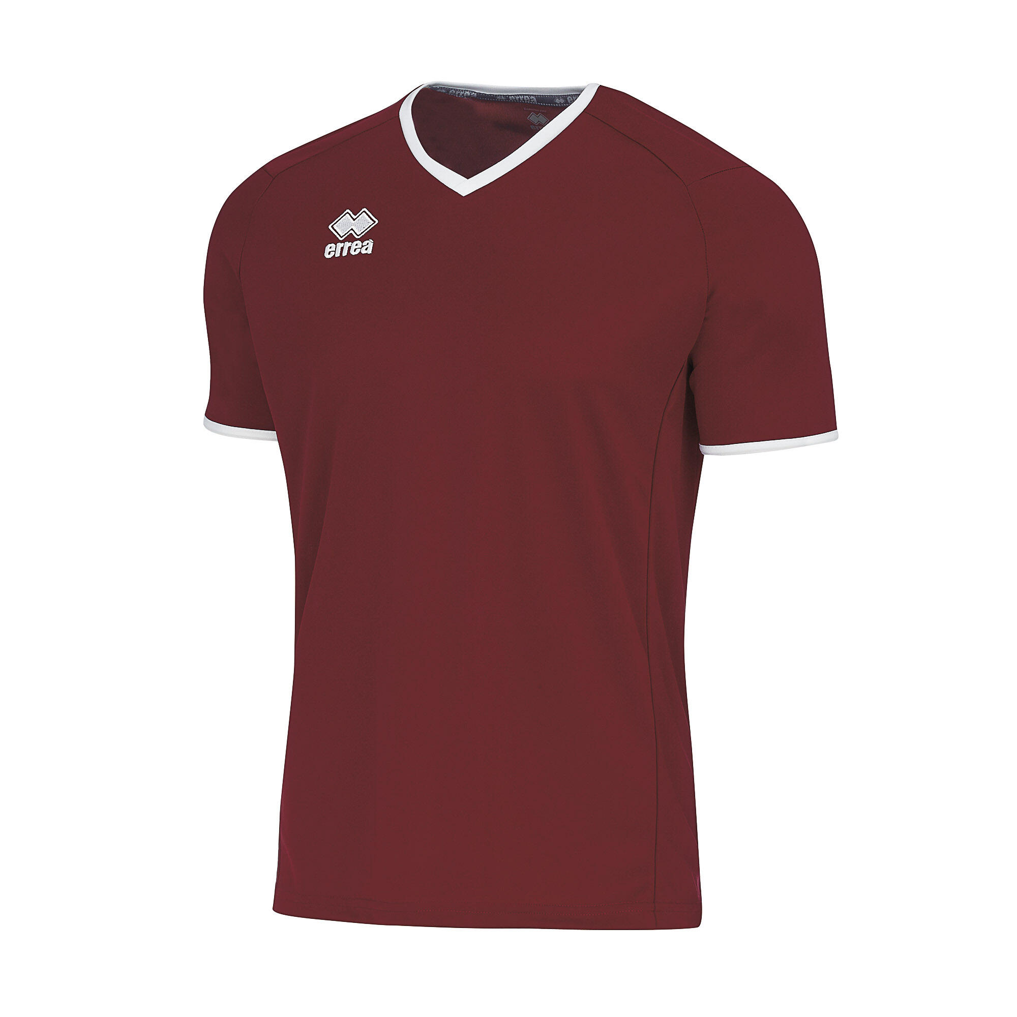 Errea Lennox T-Shirt Mc Mkit 03100 Granade Blanc Enfant 1/1