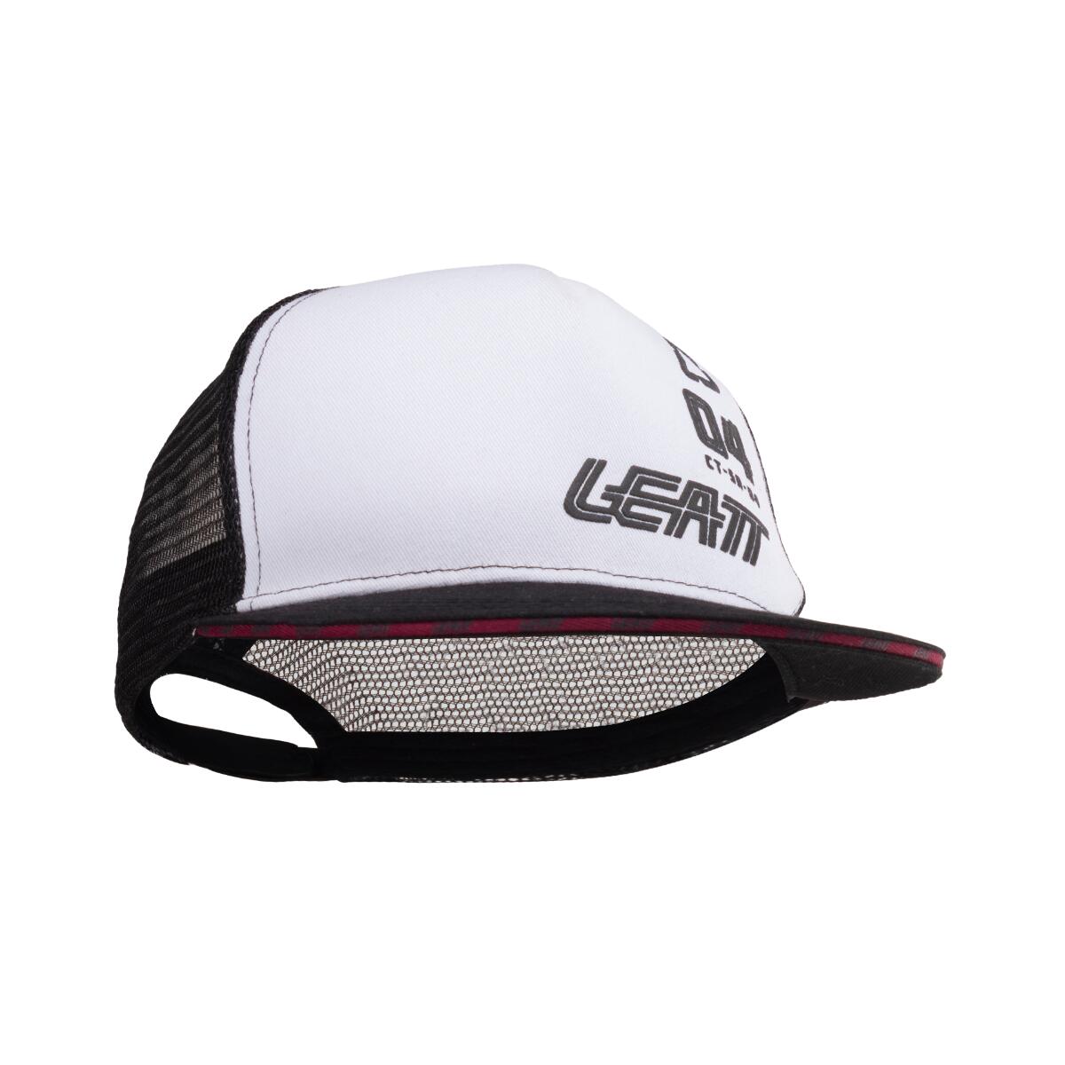 LEATT Cap Trucker - Negro/Blanco