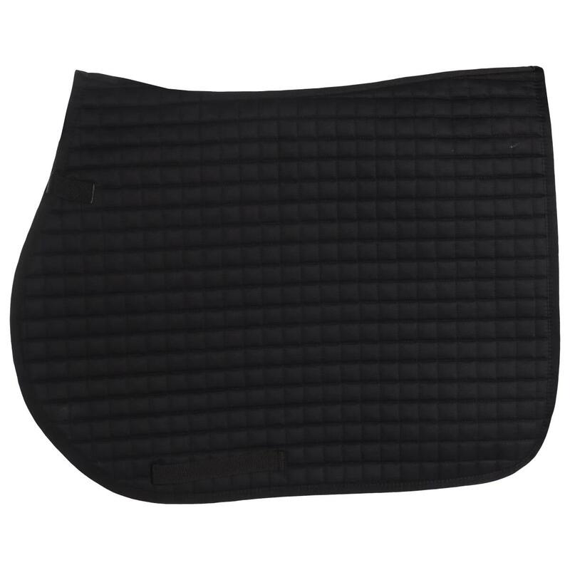 Tapis de selle Plain Basic Barato Noir