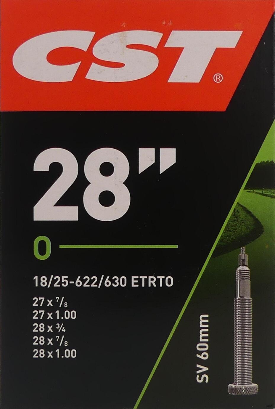 CST Inner Tube SV15 Race 28 pouces 18 25-622 SV 60 mm Extra long 071505 2/2
