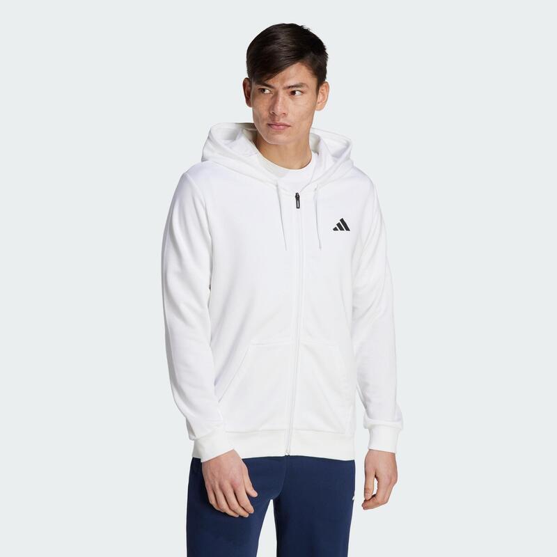 Veste à capuche de tennis entièrement zippée Club Teamwear