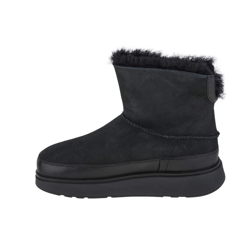FITFLOP Gen-ff Mini Omplooibare Shearling Laarzen  ZWART 41