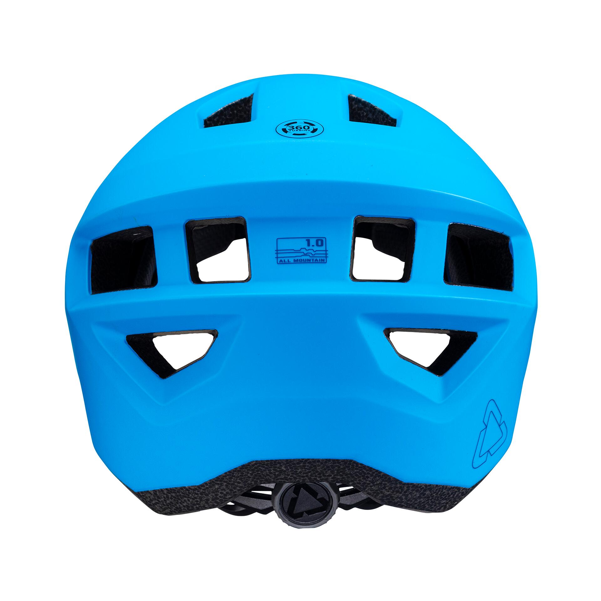 Casco MTB AllMountain 1.0 V24 con Tecnologia Turbine 360° Azzurro Uomo 6/7