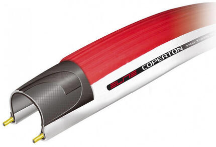 Elite Reifen Coperton Heimtrainer 700 x 25C 25-622, rot