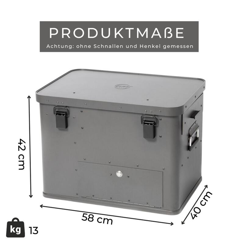 LAYZEE - Box, Mobile Campingküche 58x40x42cm, Küchenbox Camping