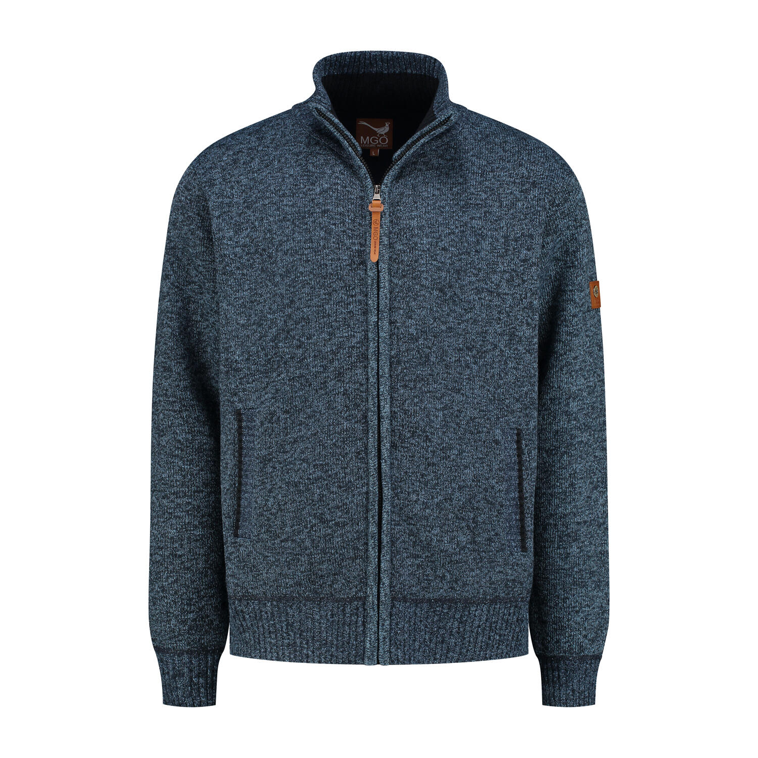 Mgo - Mgo Pine Cardigan - Veste Polaire Chaude - Hommes - Pull - Bleu - 56 3xl - Decathlon