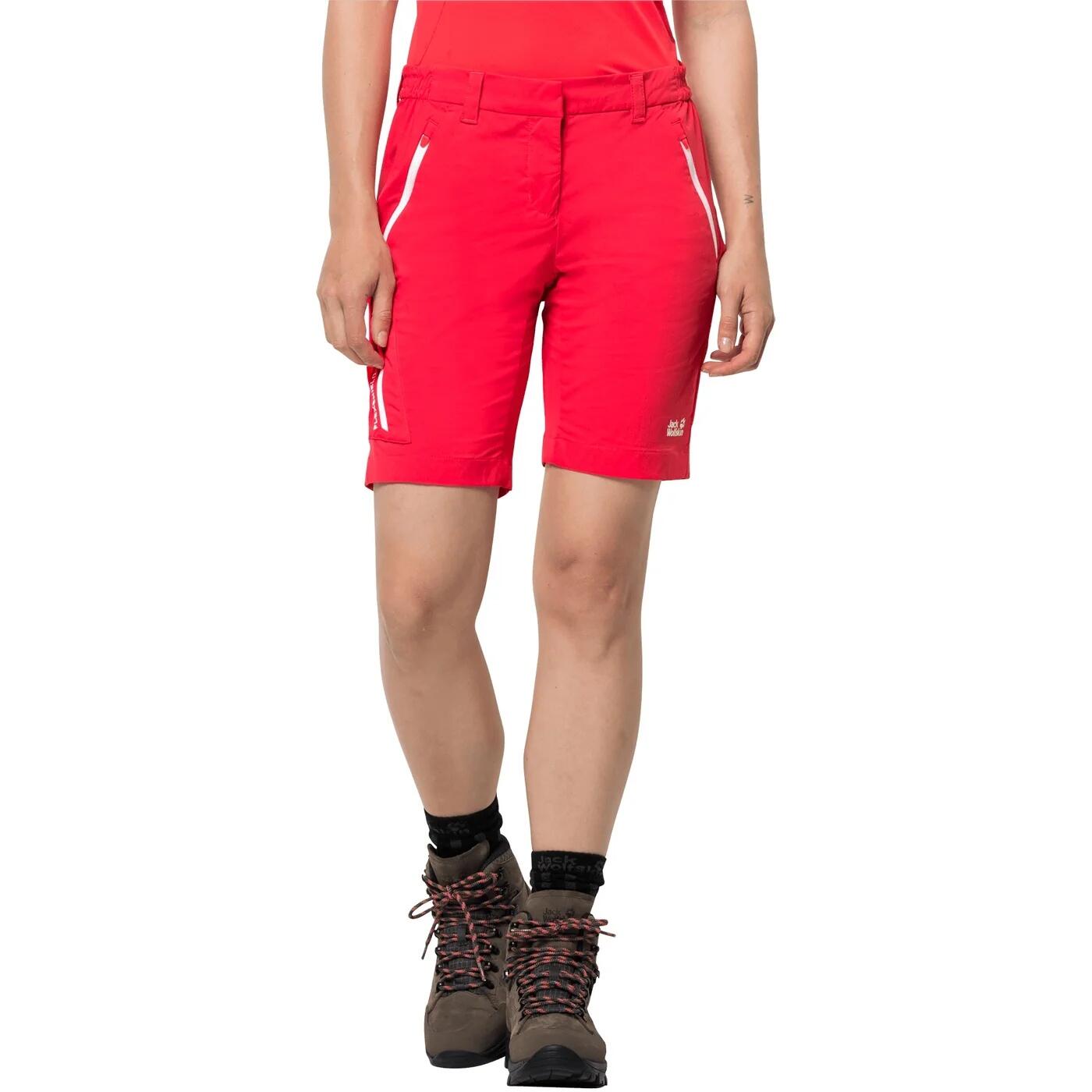 JACK WOLFSKIN Outdoorshorts Overland Softshell 2/3